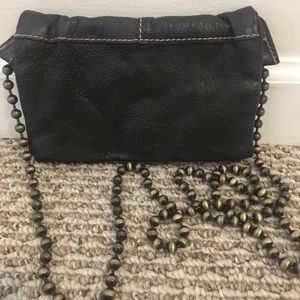 Free People Faux Leather Clutch